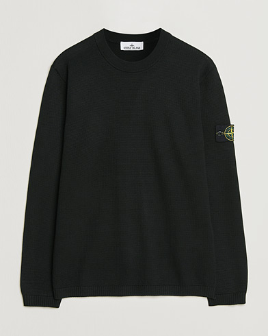 Stone Island Micro Stitch Soft Organic Cotton Crewneck Black – Noir