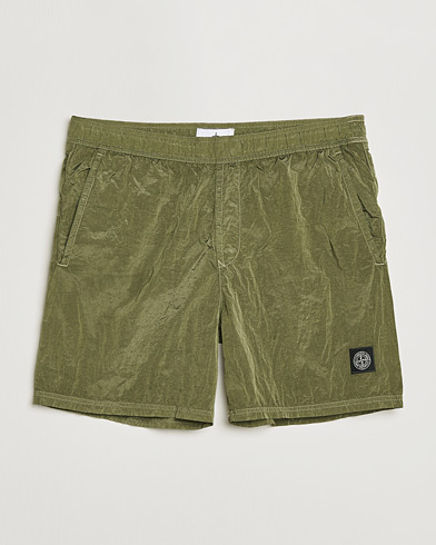 Stone Island Nylon Metal Econyl Swimshorts Military Green – Vert