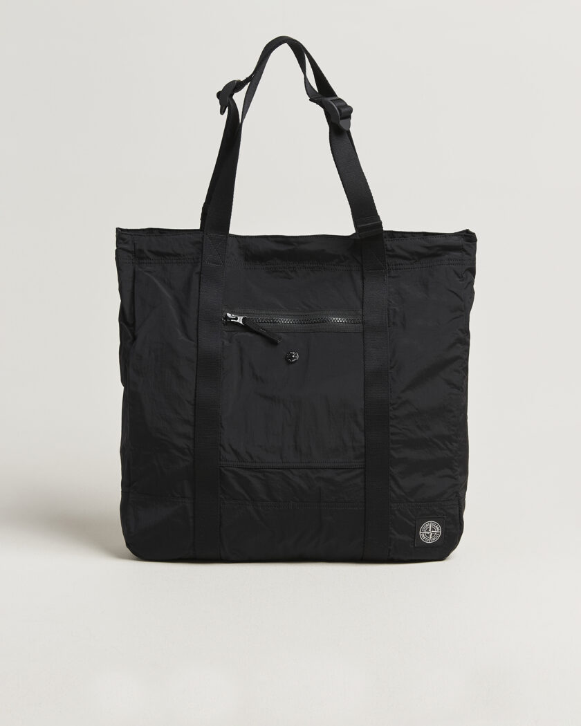 Stone Island Nylon Tote Bag Black – Noir