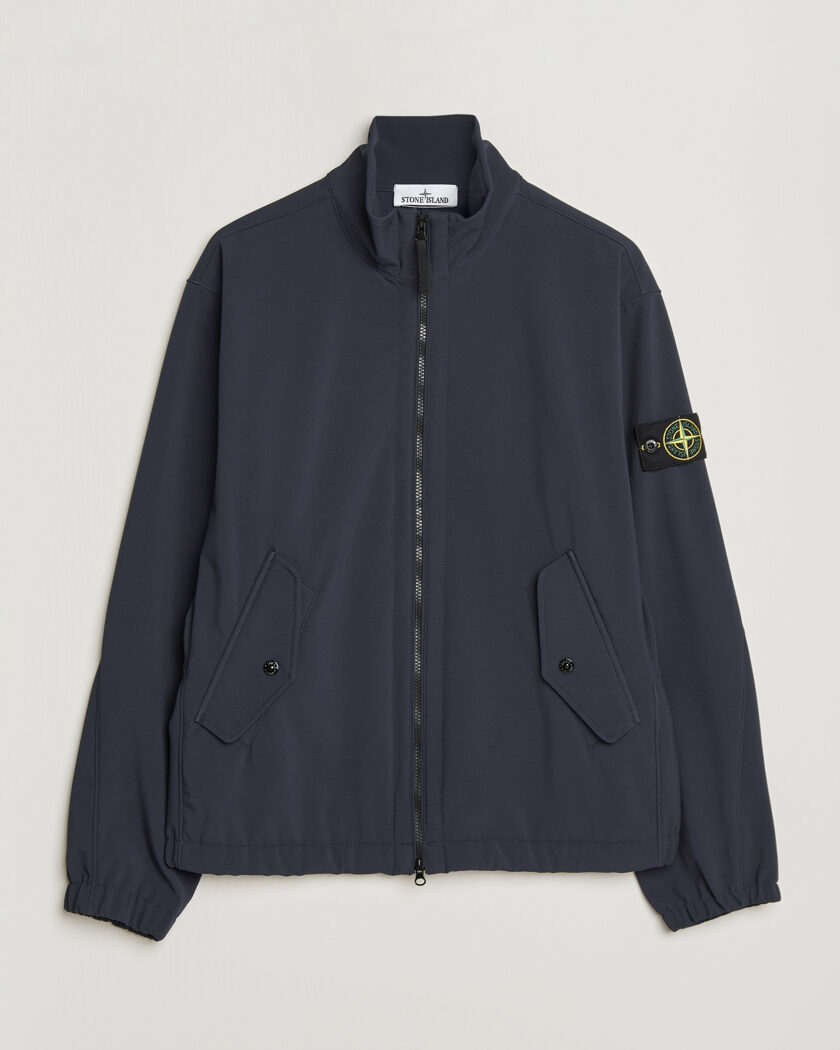 Stone Island Soft Shell Jacket Navy – Bleu