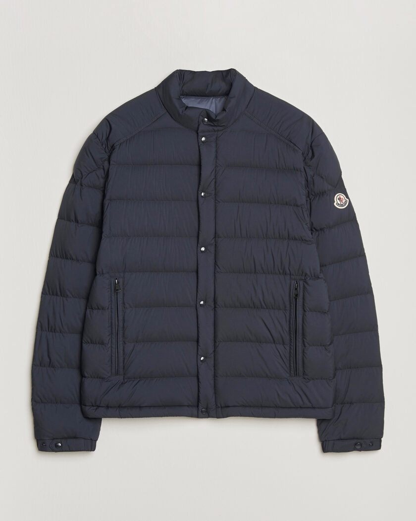 Moncler Selves Down Jacket Navy – Bleu