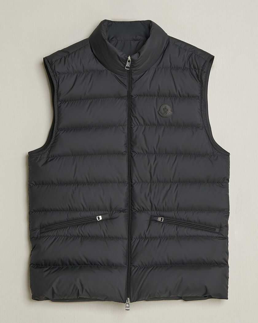 Moncler Lechtal Down Vest Black – Noir