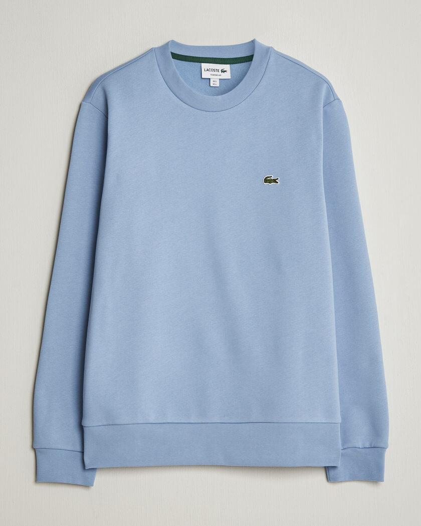 Lacoste Crew Neck Sweatshirt Aphylla Blue – Bleu