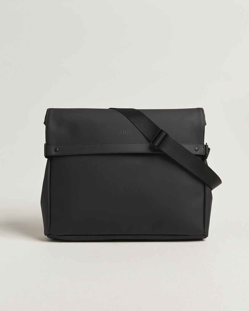 RAINS OTG Messenger Bag Black – Noir