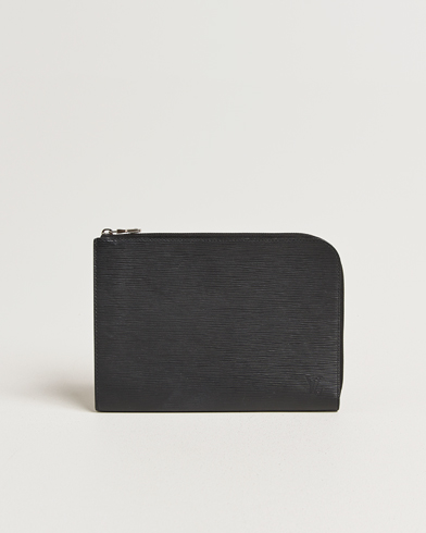 Louis Vuitton Pre-Owned Porte Documents Epi Leather Black – Noir