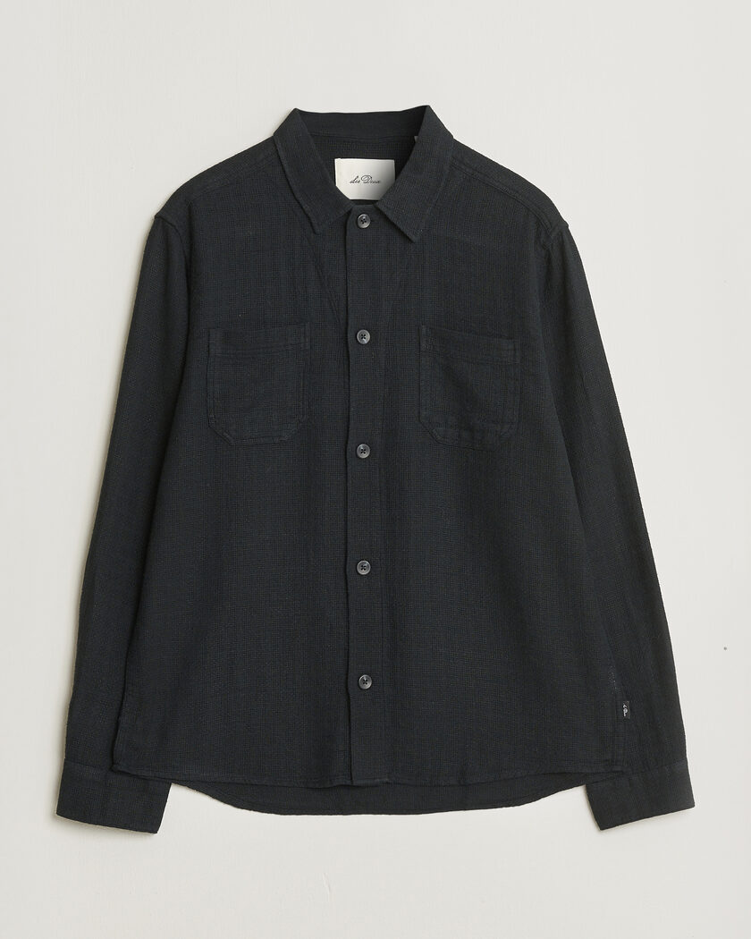 LES DEUX Hamilton Overshirt Black – Noir