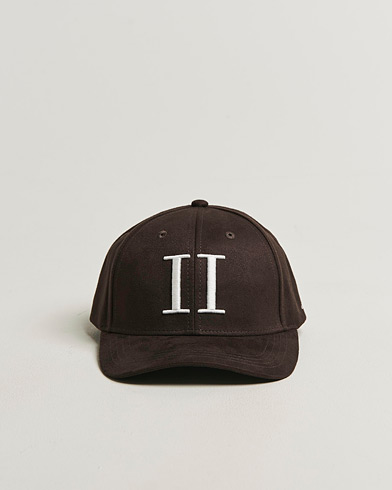 LES DEUX Encore Suede Baseball Cap Coffee Brown – Marron