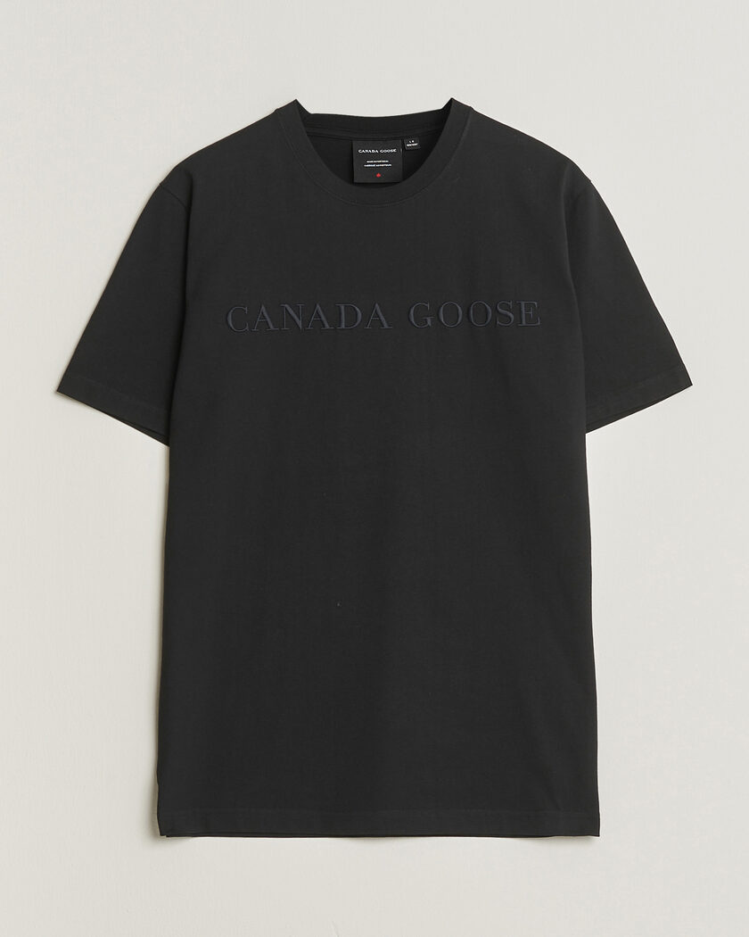  Canada Goose Vantage Wordmark T-Shirt Black – Noir