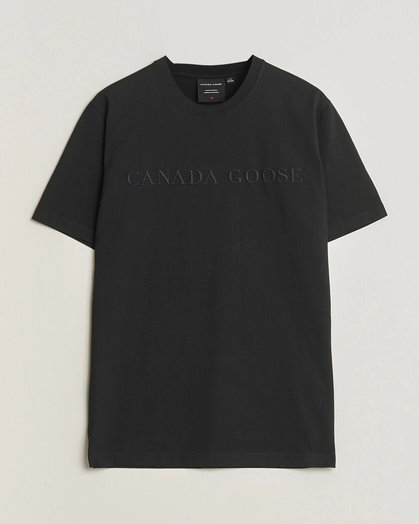 Canada Goose Vantage Wordmark T-Shirt Black – Noir