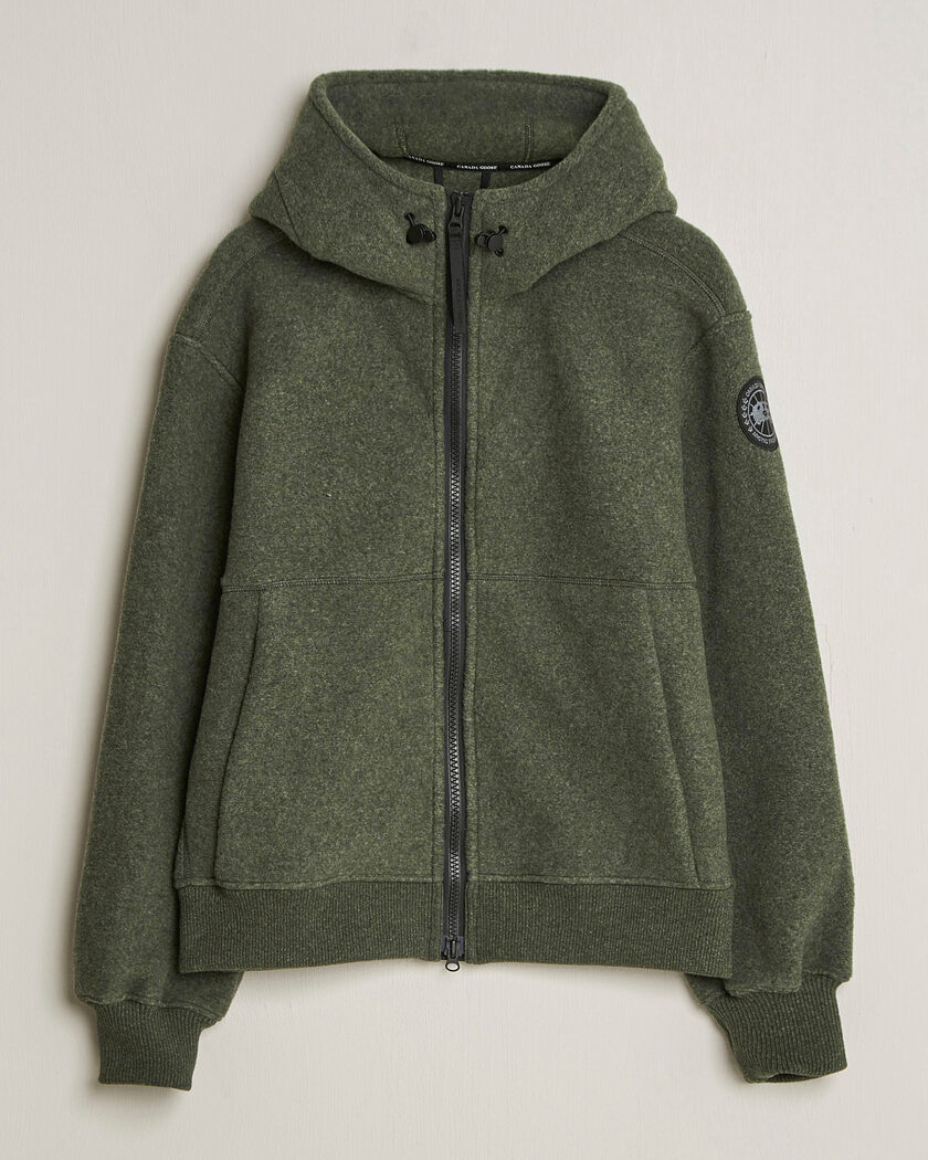 Canada Goose Black Label Canada Goose BD Chillwack Fleece Bomber Moss Khaki – Vert