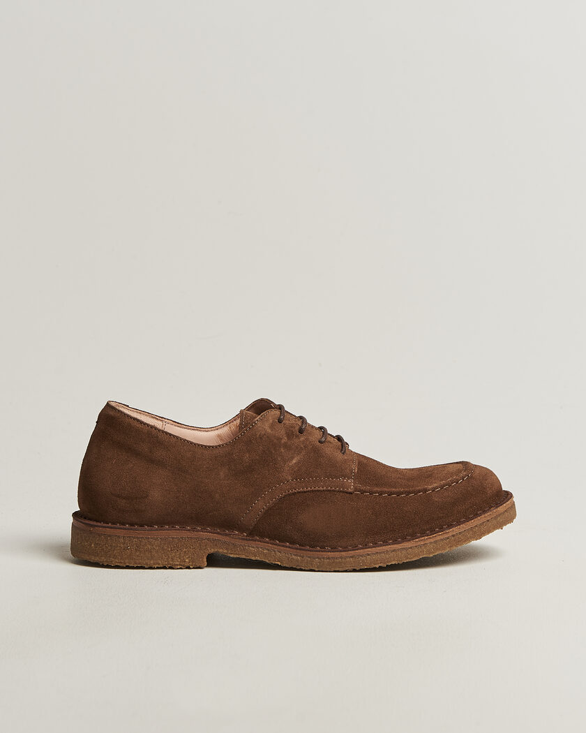  Astorflex Carlflex Derby Dark Khaki Suede – Marron
