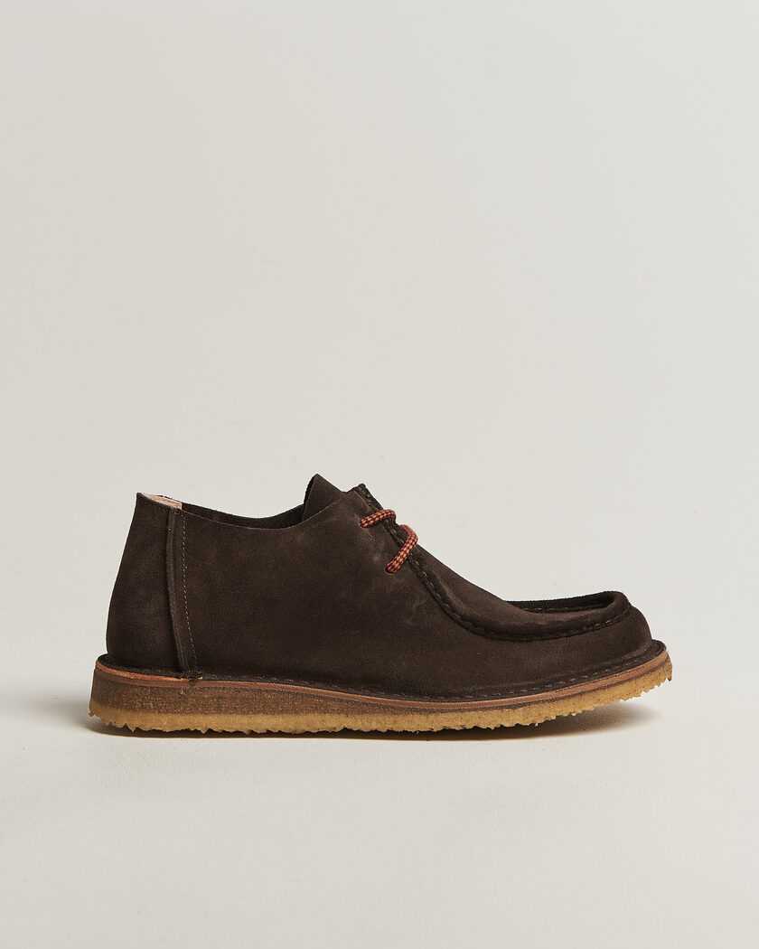 Astorflex Beenflex Shoes Dark Brown Suede – Marron