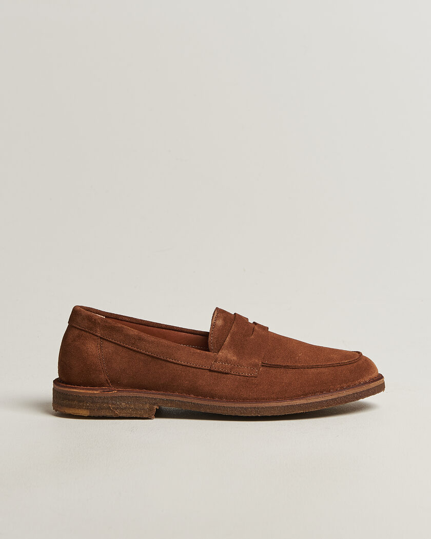 Astorflex Sadelflex Loafers Brown Suede – Marron