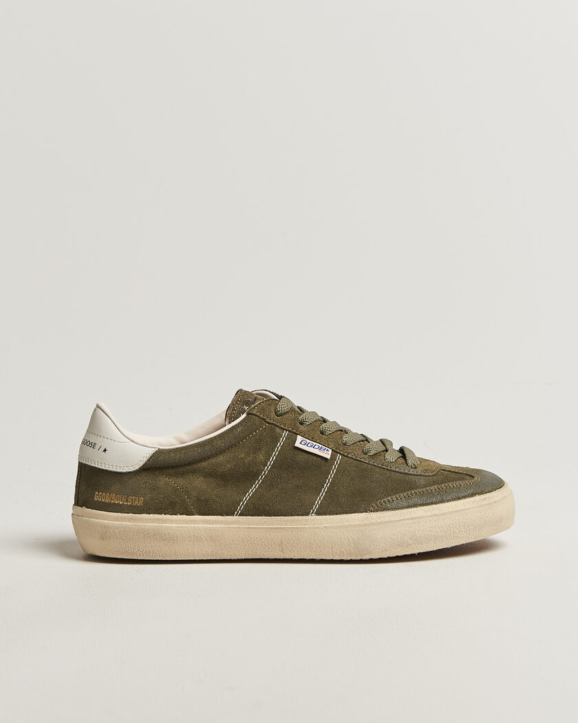 Golden Goose Soul-Star Sneakers Olive Green – Vert