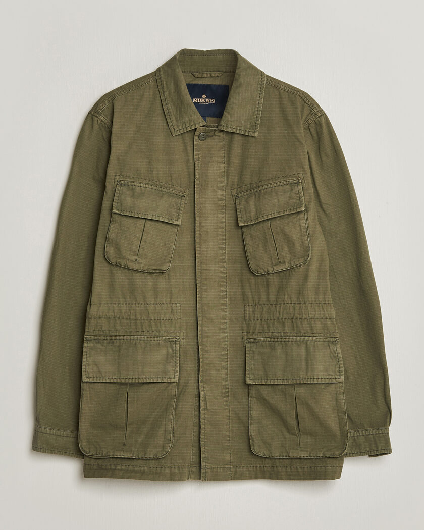 Morris Graham Field Jacket Olive – Vert