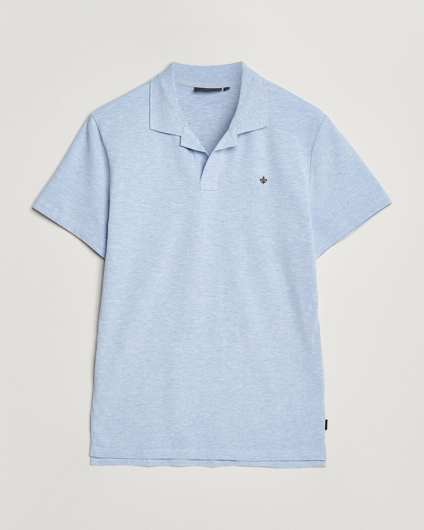 Morris Dylan Pique Light Blue – Bleu