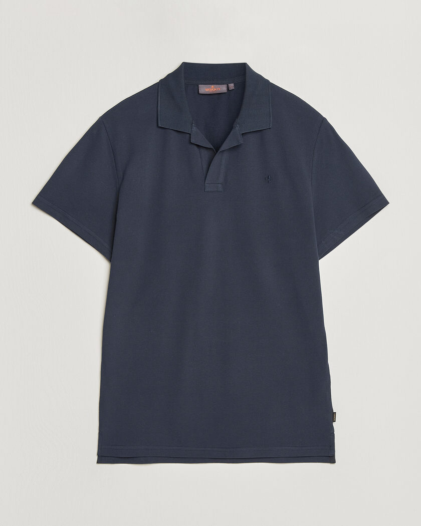Morris Dylan Pique Dark Blue – Bleu