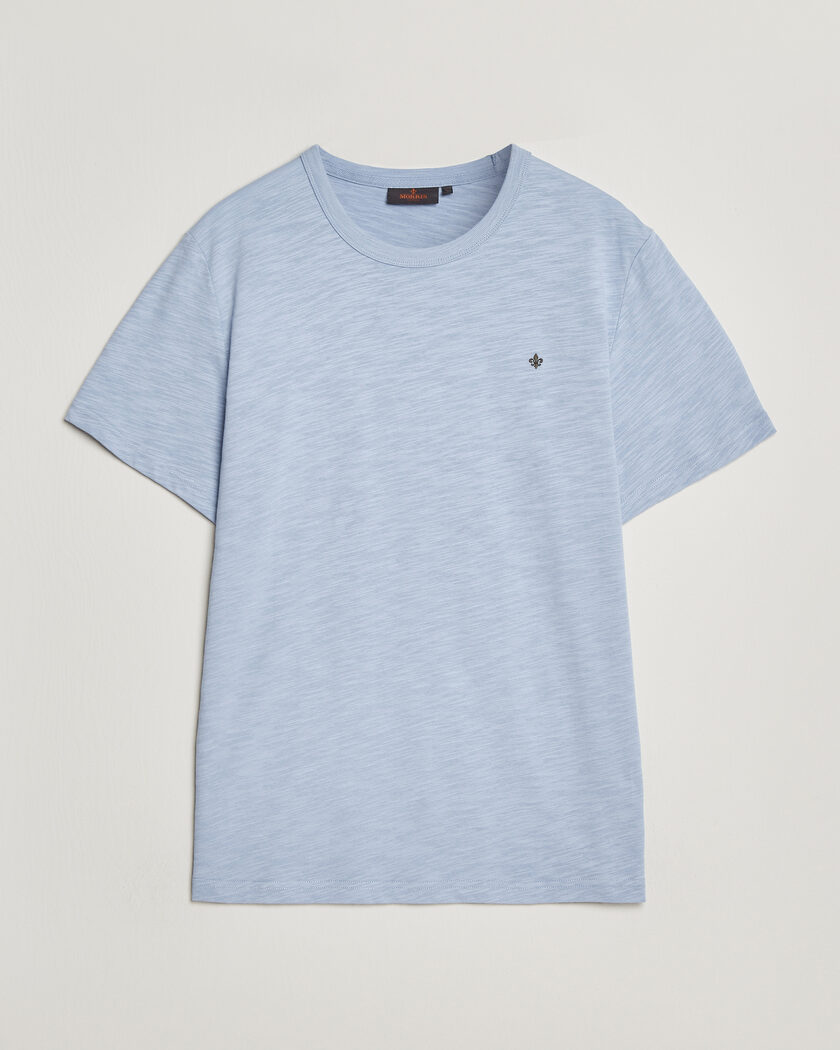  Morris Watson Slub T-Shirt Light Blue – Bleu