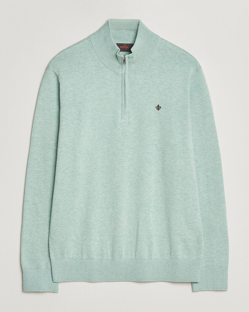 Morris Riley Half-Zip Green – Vert