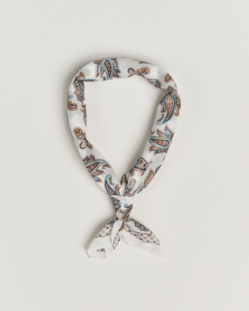 Morris Bandana White – Blanc