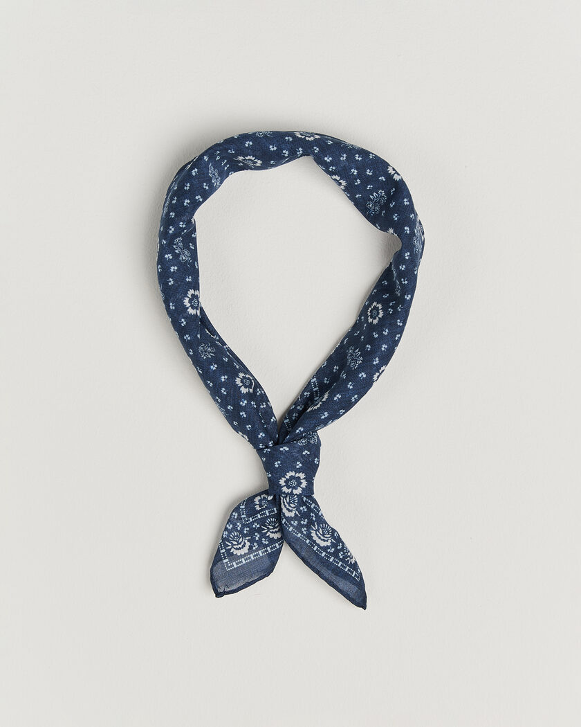 Morris Bandana Navy – Bleu