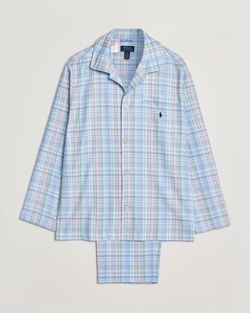Polo Ralph Lauren Cotton Checked Pyjama Set Multi – Multicolore
