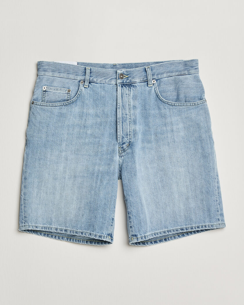 Dondup Tony Denim Shorts Light Blue – Bleu