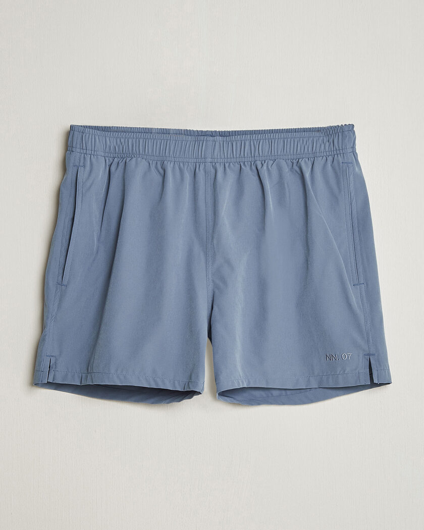 NN07 Holiday Swimshorts Stone Blue – Bleu
