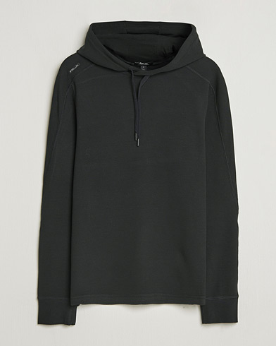 RLX Ralph Lauren Tech Waffle Hoodie Polo Black – Noir