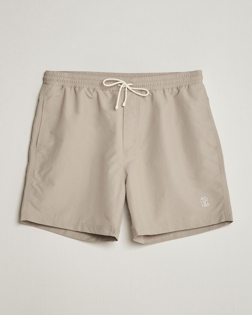  Brunello Cucinelli Nylon Swim Trunks Beige – Beige