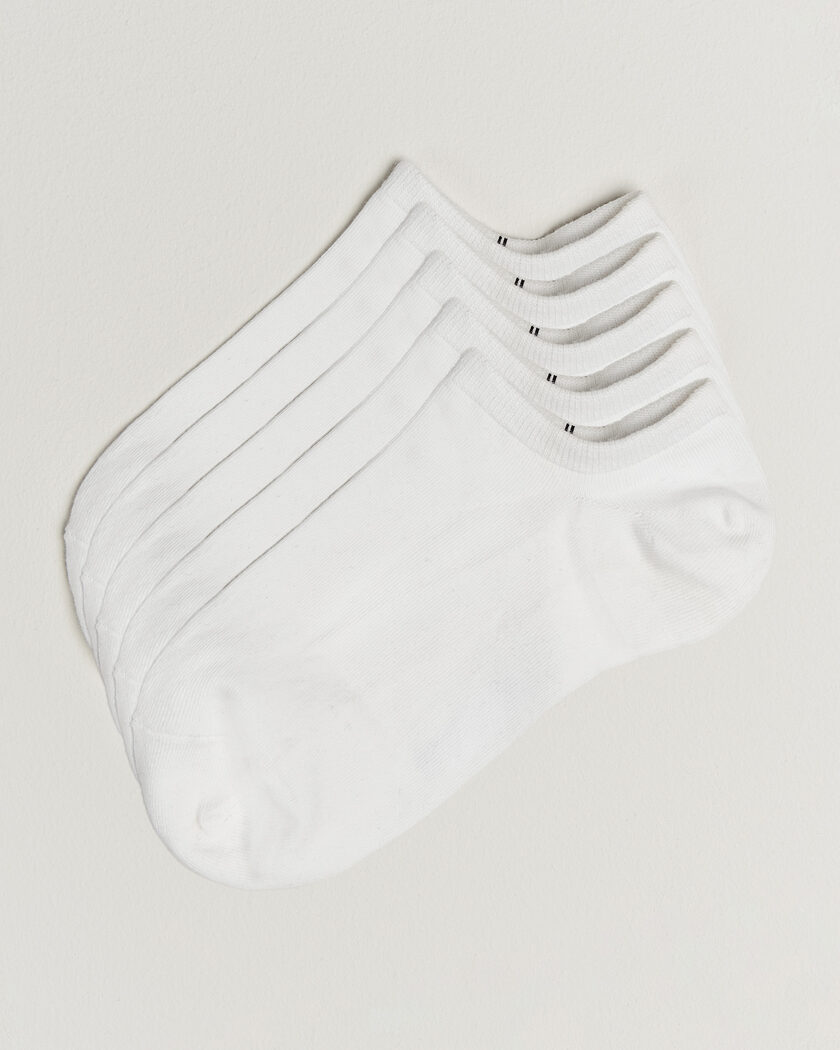 Bread & Boxers 5-Pack Ankle Sock White – Blanc