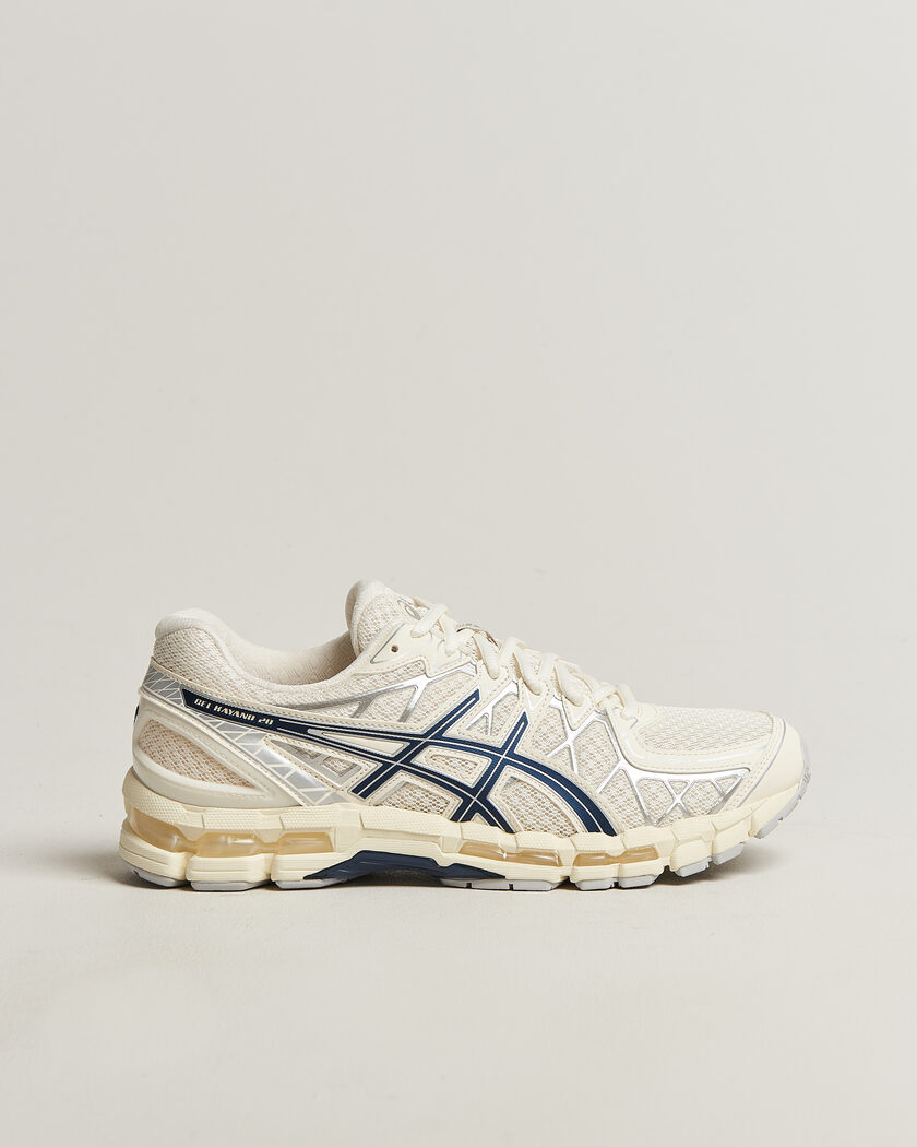 Asics Gel-Kayano 20 Cream/Independence Blue – Bleu