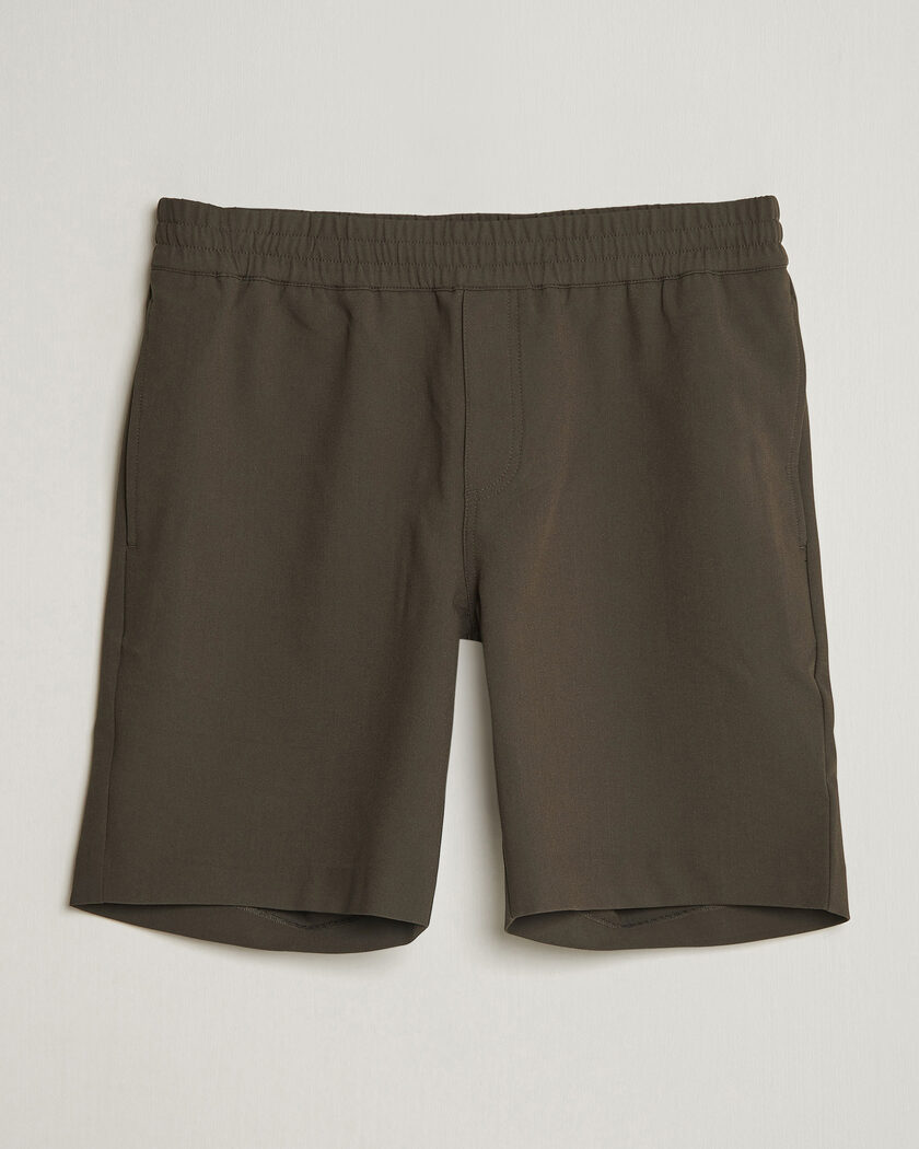 Samsøe Samsøe Smith Drawstring Shorts Black Olive – Vert