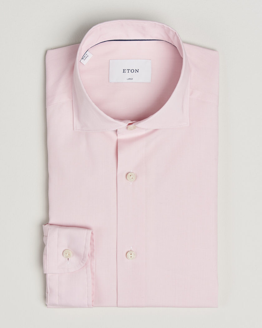 Eton Casual Fit Breeze Poplin Shirt Pink – Rose