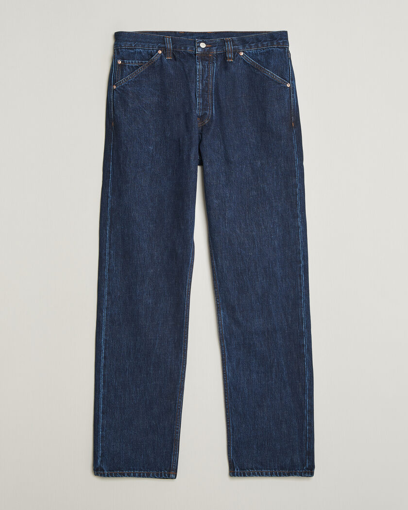 Drake's 5-Pocket Japanese Selvedge Denim Stone Wash – Bleu