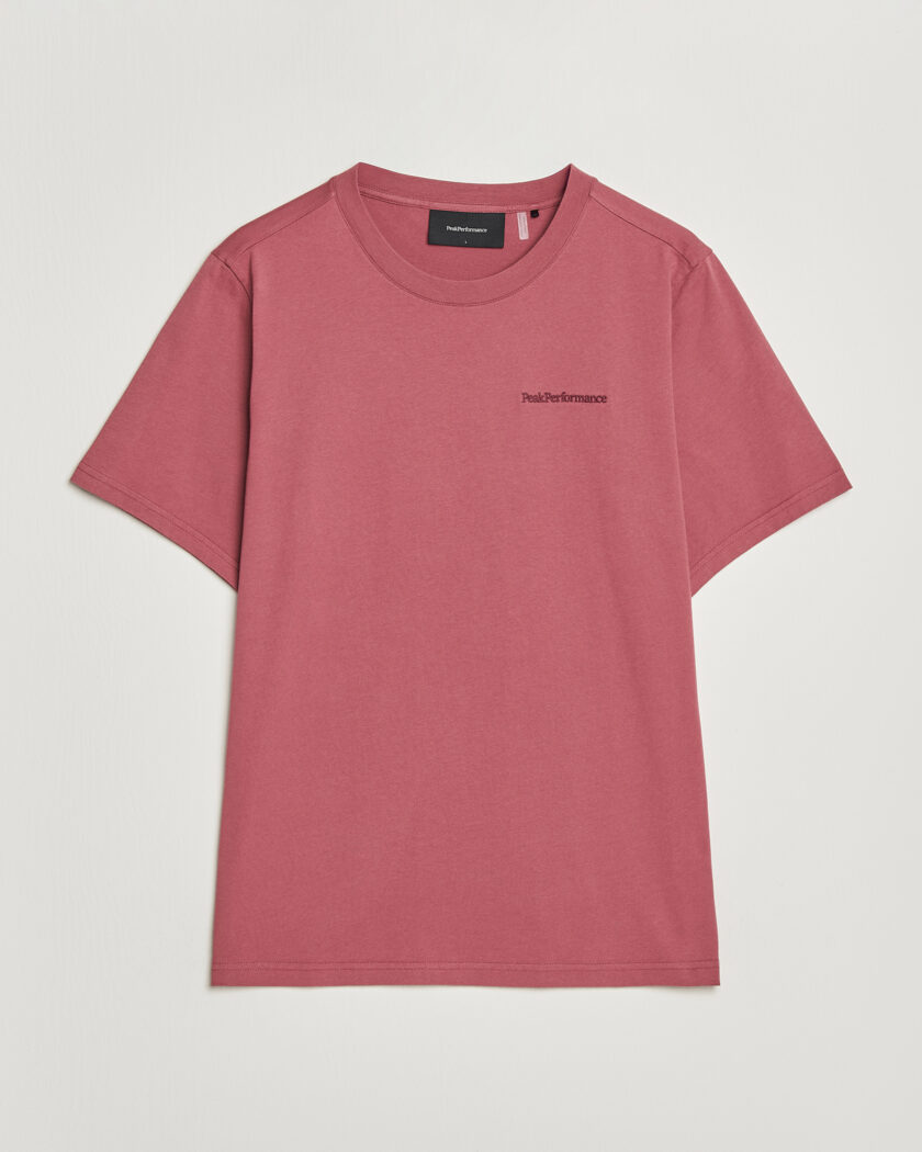 Peak Performance Original Crew Neck T-Shirt Wild Rouge – Rouge