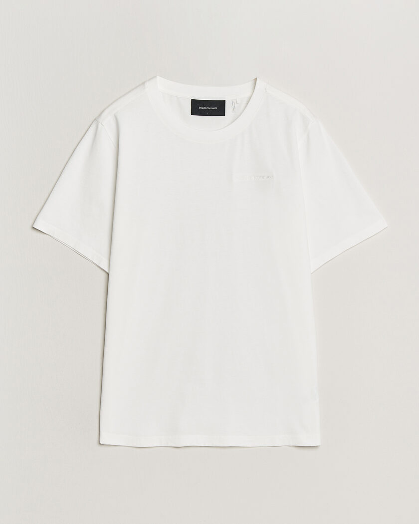 Peak Performance Original Crew Neck T-Shirt Off White – Blanc