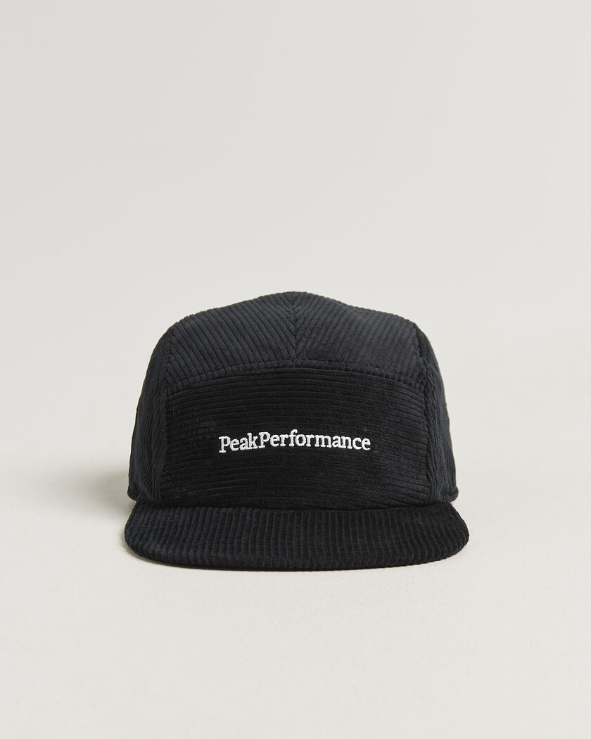 Peak Performance Cord Cap Black – Noir