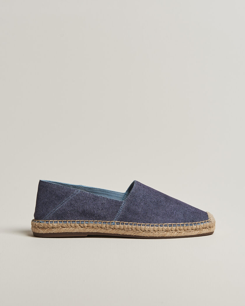 Polo Ralph Lauren Cevio Denim Espadrilles Blue – Bleu