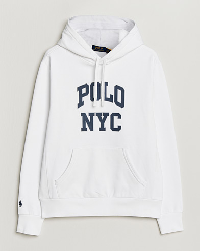 Polo Ralph Lauren Athletic Fleece Hoodie White – Blanc
