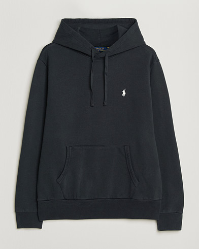 Polo Ralph Lauren Loopback Terry Hoodie Polo Black – Noir