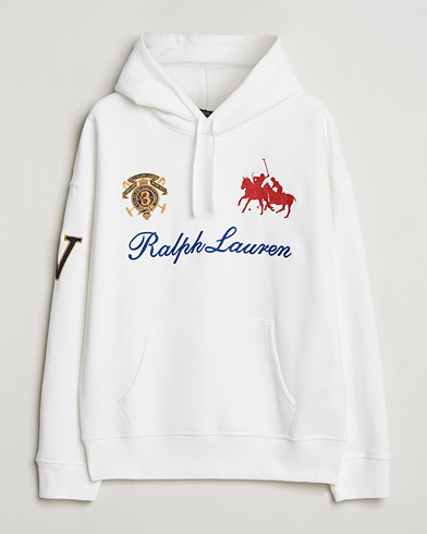 Polo Ralph Lauren Magic Fleece Logo Hoodie White – Blanc