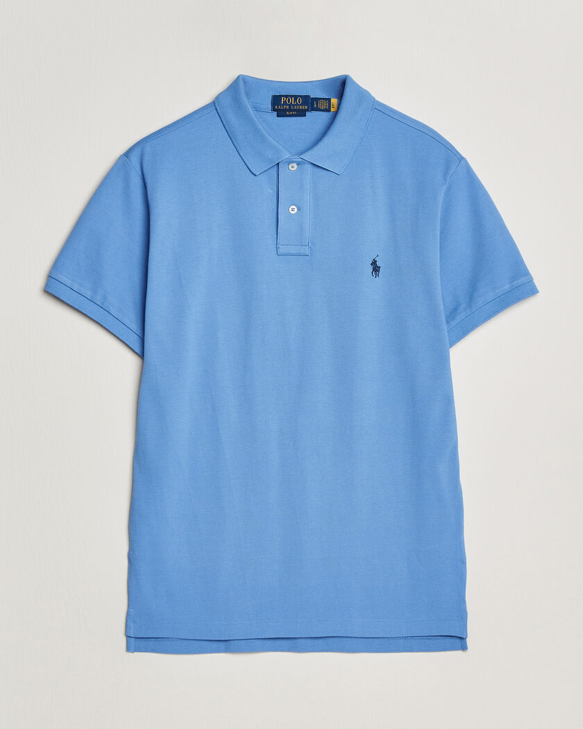 Polo Ralph Lauren Slim Fit Polo Harbour Island Blue – Bleu