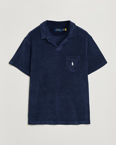 Polo Ralph Lauren Cotton Terry Polo Newport Navy – Bleu