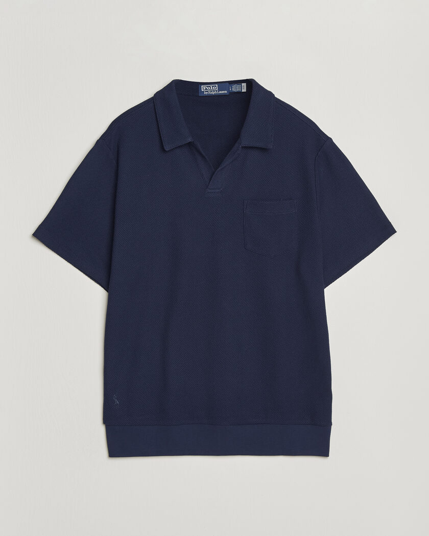 Polo Ralph Lauren Knitted Polo Cruise Navy – Bleu