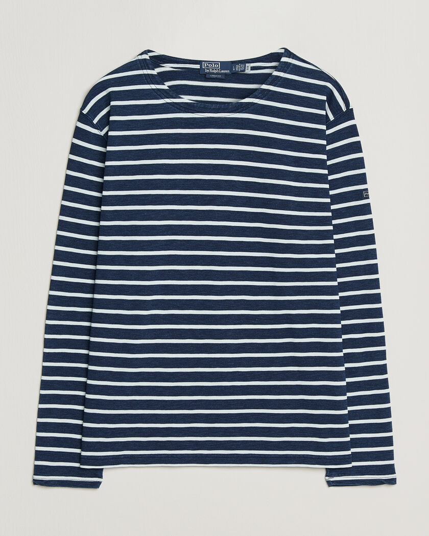 Polo Ralph Lauren Long Sleeve Jersey T-Shirt Dark Indigo – Bleu