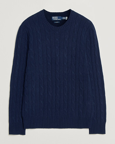 Polo Ralph Lauren Cashmere Sweater Bright Navy – Bleu