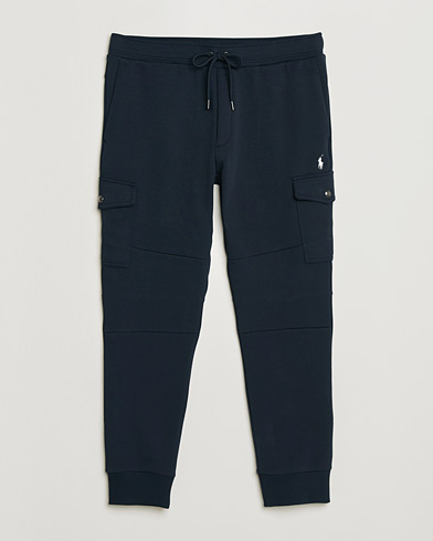 Polo Ralph Lauren Double Knitted Athletic Sweatpants Aviator Navy – Bleu