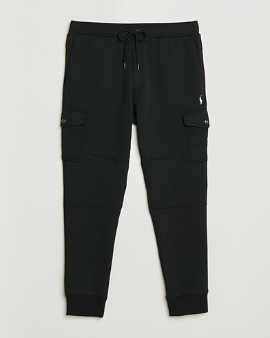 Polo Ralph Lauren Double Knitted Athletic Sweatpants Polo Black – Noir