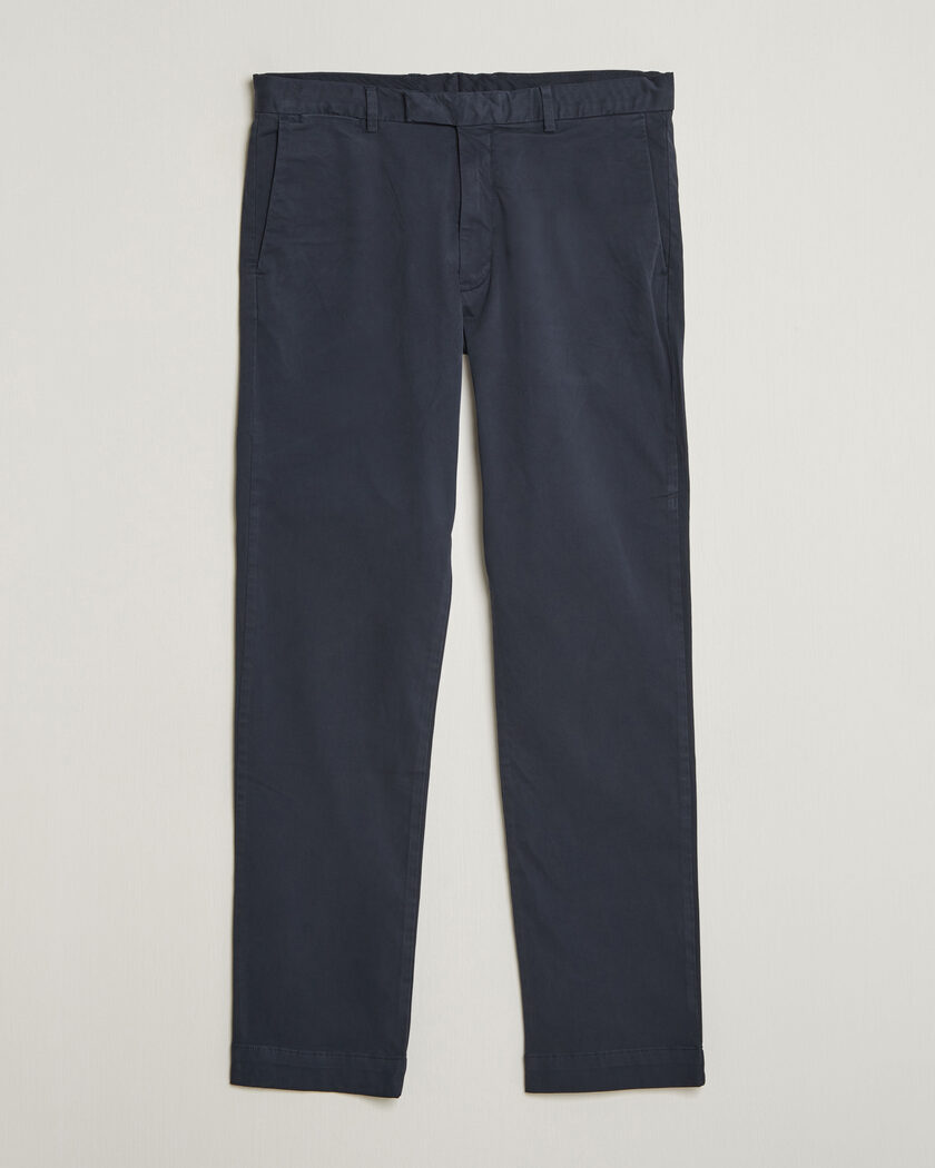 Polo Ralph Lauren Jarrett Satin Chinos Aviator Navy – Bleu